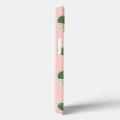 Niedliche Kaktus im Muster "Herzstücke" individuel Case-Mate iPhone Hülle (Rückseite / Rechts)