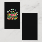 Niedliche Kaktus Kolosseum Blume Cacti Garden Visitenkarte (Vorne/Hinten)