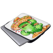 niedliche Kaktus Laptopschutzhülle (Vorne Knopf)
