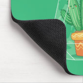 niedliche Kaktus Mousepad (Ecke)