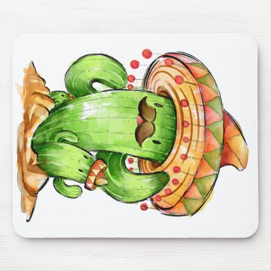 niedliche Kaktus Mousepad (Vorne)