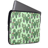 Niedliche Kaktus-Muster-Laptop-Hülse Laptopschutzhülle (Vorne Rechts)
