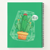 niedliche Kaktus Notizblock (Rückseite)