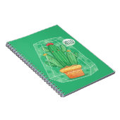 niedliche Kaktus Notizblock (Rechte Seite)