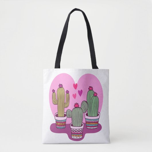 niedliche Kaktus Tasche (Vorderseite)