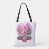niedliche Kaktus Tasche (Rückseite)