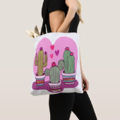 niedliche Kaktus Tasche (Von Nahem)