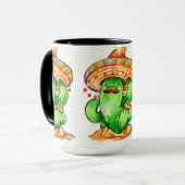 niedliche Kaktus Tasse (Vorderseite Links)