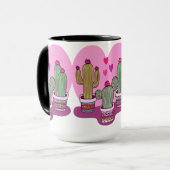 niedliche Kaktus Tasse (Vorderseite Links)