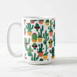 Niedliche Kaktus-Tasse Kaffeetasse