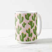 Niedliche Kaktus-Tasse Kaffeetasse (VorderseiteRechts)