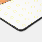 Niedliche Kaktus-Trio-Cartoon-Darstellung Schreibtischunterlage (Ecke)