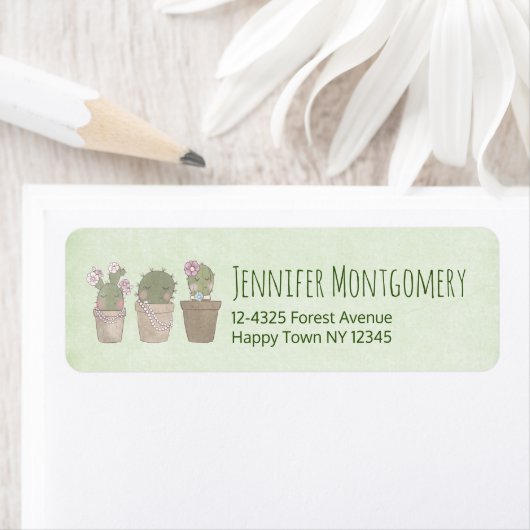 Niedliche Kaktus Trio Trageschmuck (Insitu)