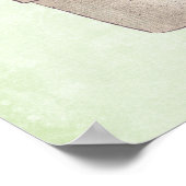 Niedliche Kaktus Trio Trageschmuck Poster (Ecke)