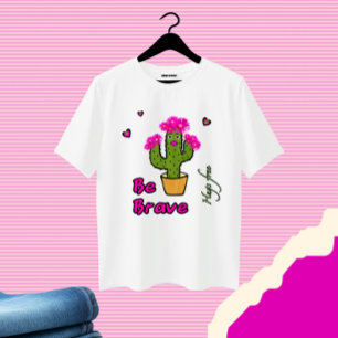 Niedliche Kaktusfrau T-Shirt