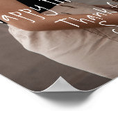 Niedliche Kalligraphie der Phantastischsten Mama P Poster (Ecke)