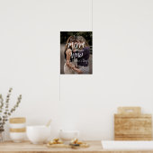 Niedliche Kalligraphie der Phantastischsten Mama P Poster (Küche)