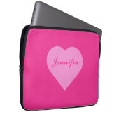 Niedliche Kalligraphie-Schrift Laptopschutzhülle (Vorne Rechts)