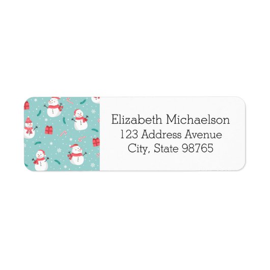 Niedliche Kanälen und Snowmen (Vorne)