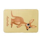 Niedliche Kangaroo-Bassmatten Badematte (Vorderseite)