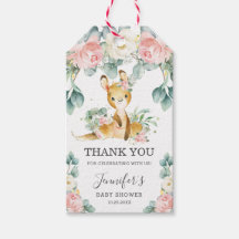Niedliche Kangaroo Floral Baby Dusche Vielen Dank 