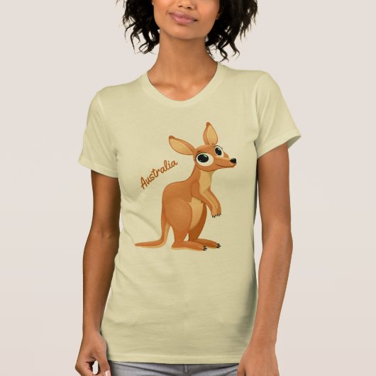 Niedliche Kangaroo-Shirts und Jacken (Vorderseite)