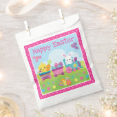 Niedliche Kaninchen-, Küken- und Schokoladeneier O Geschenktütchen (Ausgeschnitten)