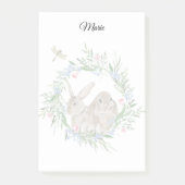 Niedliche Kaninchen Post-it Klebezettel (Vorderseite)