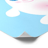 Niedliche Kaninchen Poster (Ecke)