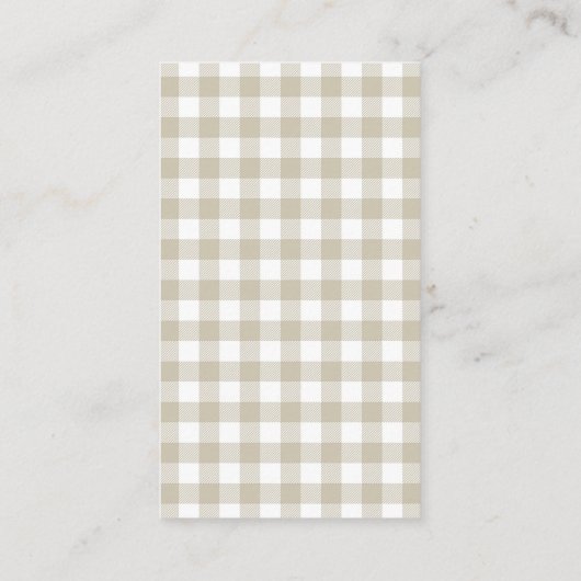 Niedliche Kaninchen-Windelwanne Kinderdusche Begleitkarte (Rückseite)