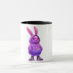 Niedliche Kaninchendarstellung   Custom Bunny Coff Tasse