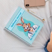 Niedliche Kaninchengeschenke für Physiotherapeuten Notizblock