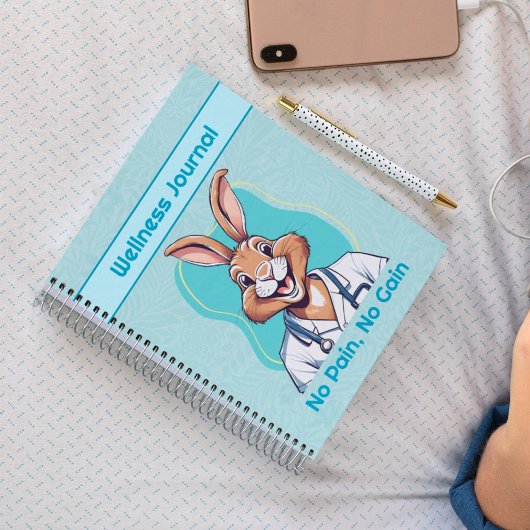 Niedliche Kaninchengeschenke für Physiotherapeuten Notizblock