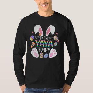 Niedliche Kaninchenohren, ich bin die Yaya Bunny M T-Shirt