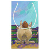 Niedliche Kaninchentierparade Kleine Geschenktüte (Rückseite)