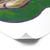 Niedliche Kaninchentierparade Poster (Ecke)