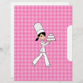 Niedliche Kapitelabteilung für Recipe Binders (Vorne/Hinten)