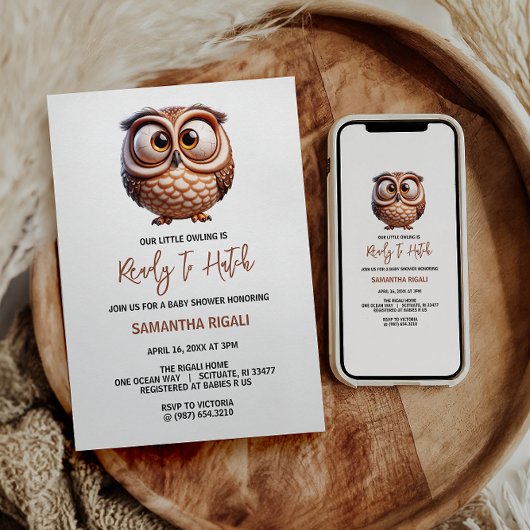 Niedliche Karikatur Baby Boy Dusche Einladung