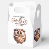 Niedliche Karikatur Baby Boy Dusche Geschenkschachtel (Geöffnet)