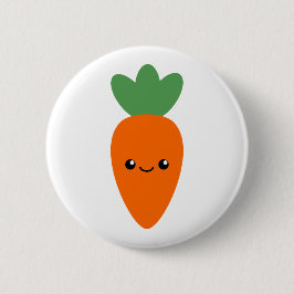 Niedliche Karotte Button