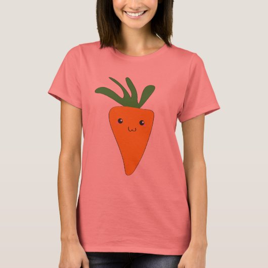Niedliche Karotte T-Shirt (Vorderseite)