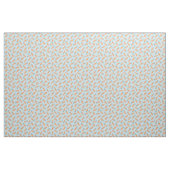 Niedliche Karotten auf hellblau Stoff (Yard (91,4 cm))