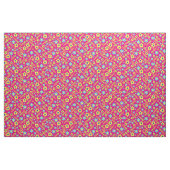 Niedliche Karotten und Blume Frühjahr Ostern Stoff (Yard (91,4 cm))