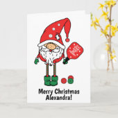 Niedliche 🎅 karte (Gelbe Blume)