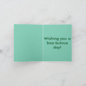 Niedliche Karte abholen (Innenseite)