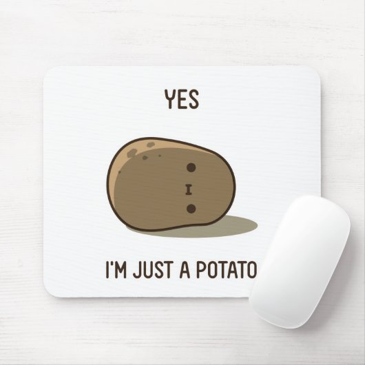 Niedliche Kartoffel Mousepad (Mit Mouse)