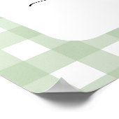 Niedliche Kartoffel - Willkommensdusche Poster (Ecke)