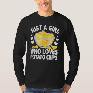Niedliche Kartoffelchips für Frauen Pinacoteca com T-Shirt