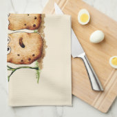 Niedliche Kartoffeln haben Zehen Funny Potato Pun Geschirrtuch (Viertel Falte)