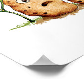 Niedliche Kartoffeln haben Zehen Funny Potato Pun Poster (Ecke)